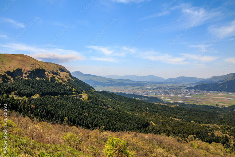 Fototapeta premium 阿蘇大観峰