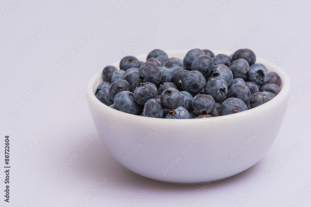 Blueberries in a bowl Blueberries in a bowl