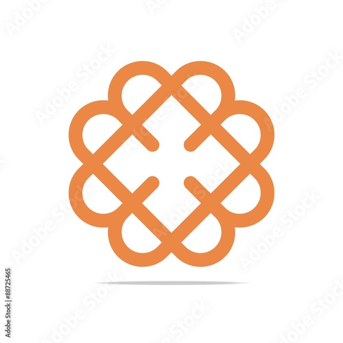 Abstract Logo Business Letter H  Icon Design Element Vector