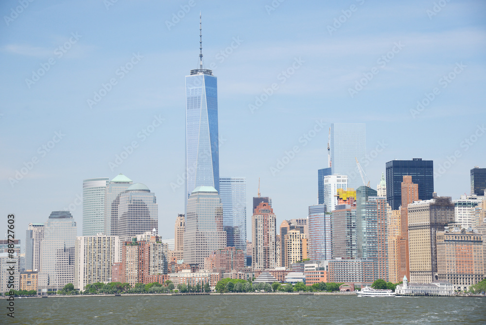 Obraz premium downtown manhattan