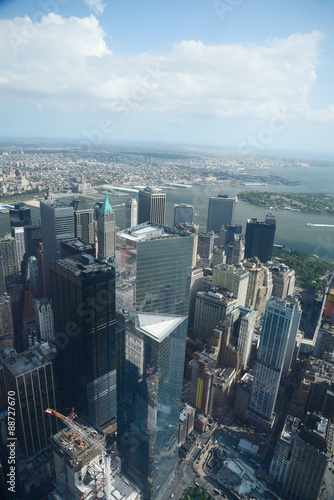 new york from one world tower