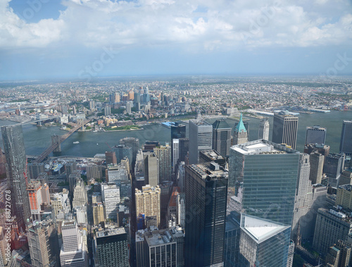 new york from one world tower