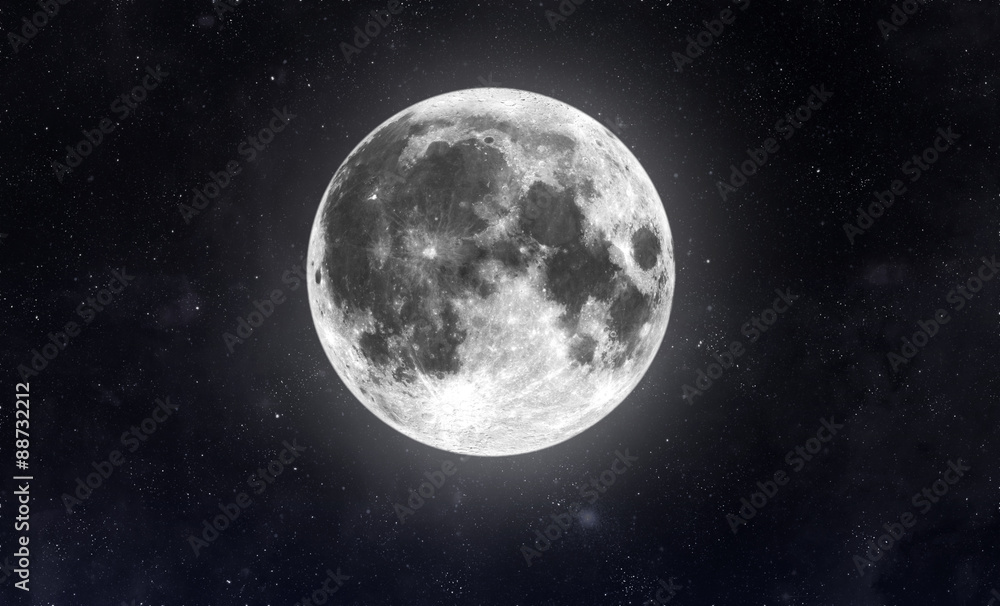 Fototapeta premium Księżyc