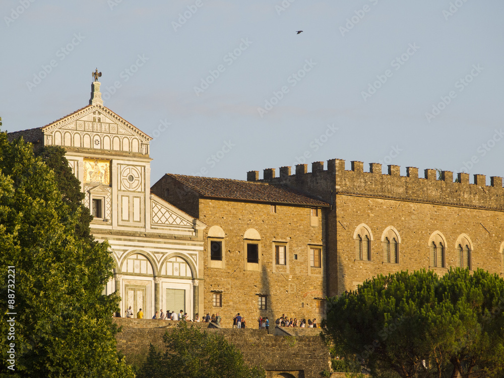 Italia,Toscana,Firenze,chiesa San Miniato al Monte