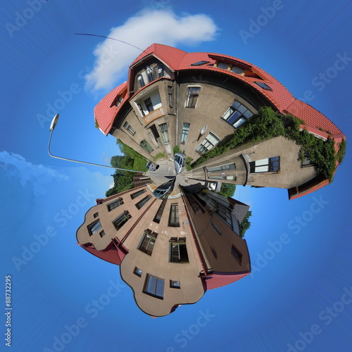 Fototapeta Naklejka Na Ścianę i Meble -  Dwelling planet