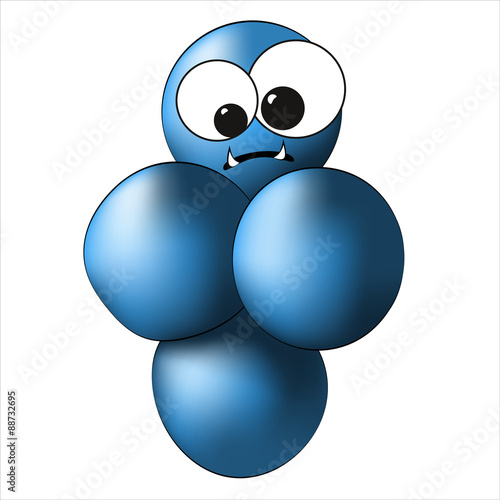 MRSA Staphylococcus aureus – Cartoon