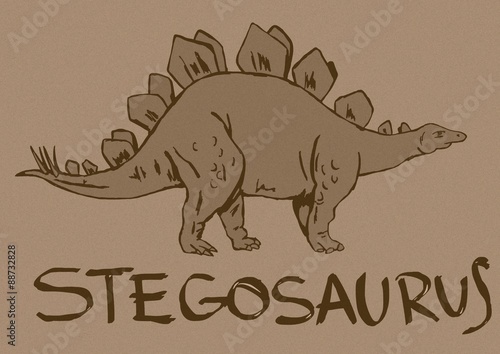 Stegosaurus vintage