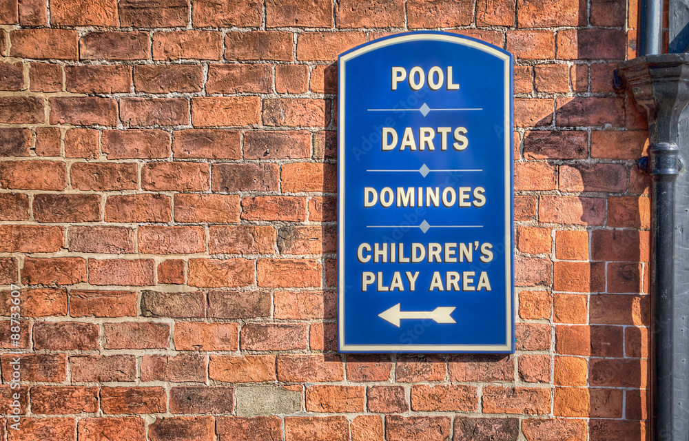 Obraz premium Pub sign