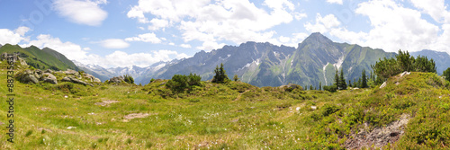 Bergpanorama im Zillertal / Tirol