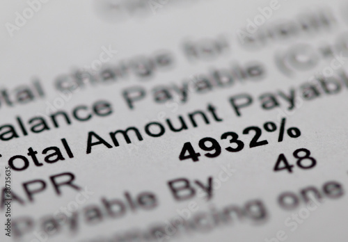 Slika na platnu Pay day Loan
