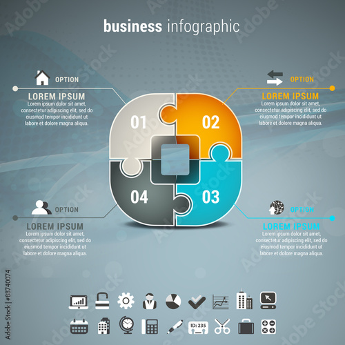 Business infographic