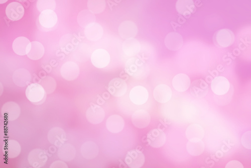 Pink and Blue Bokeh Background