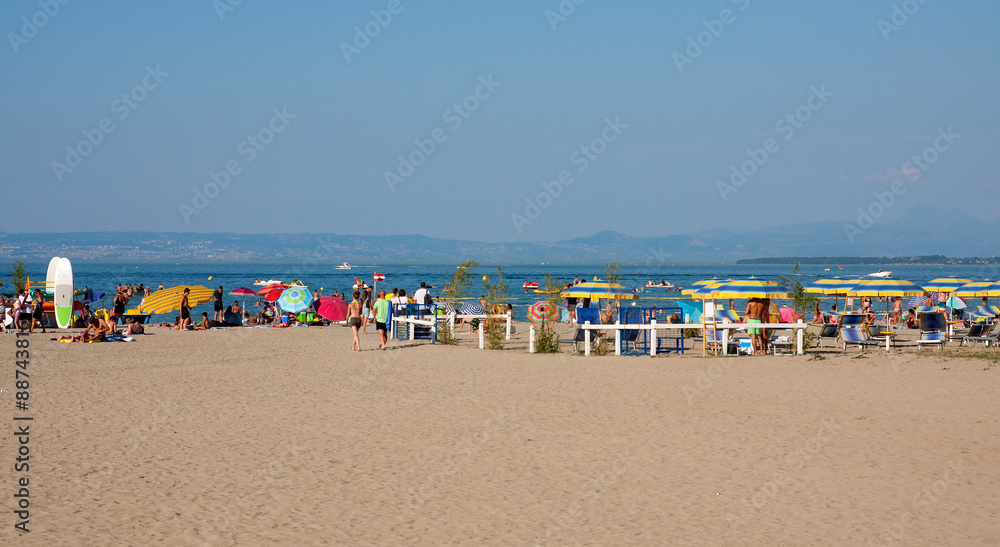 Plage de Sable d'Excenevex, Lac léman Plage de Sable d'Excenevex, Lac léman