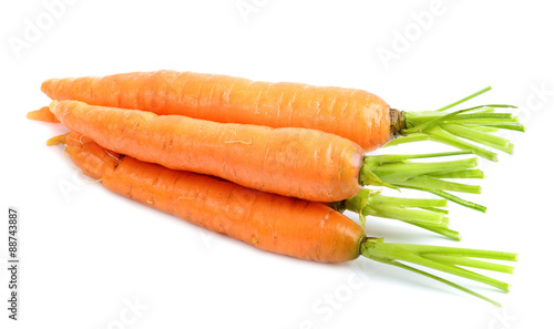 carrots isolated