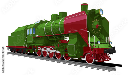 old steam locomotive