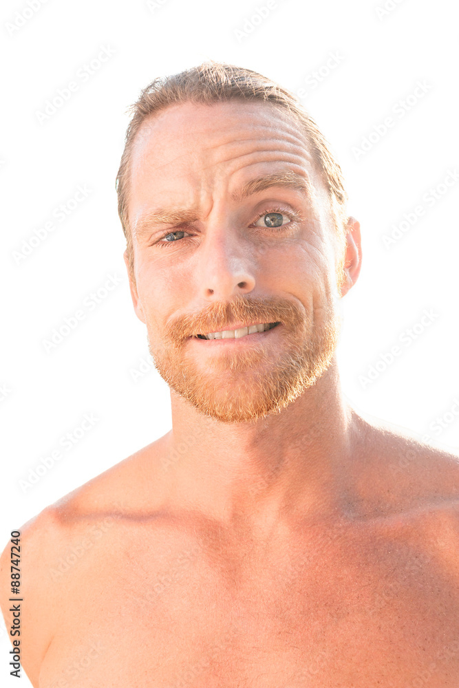 Obraz premium Isolated portait