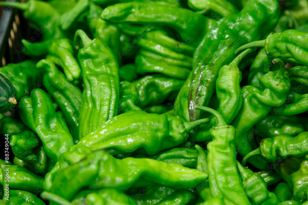 Green peppers Green peppers