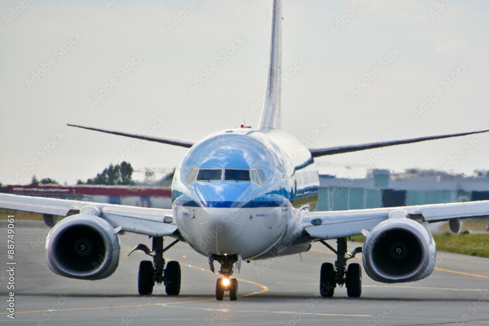 Naklejka premium Samolot KLM