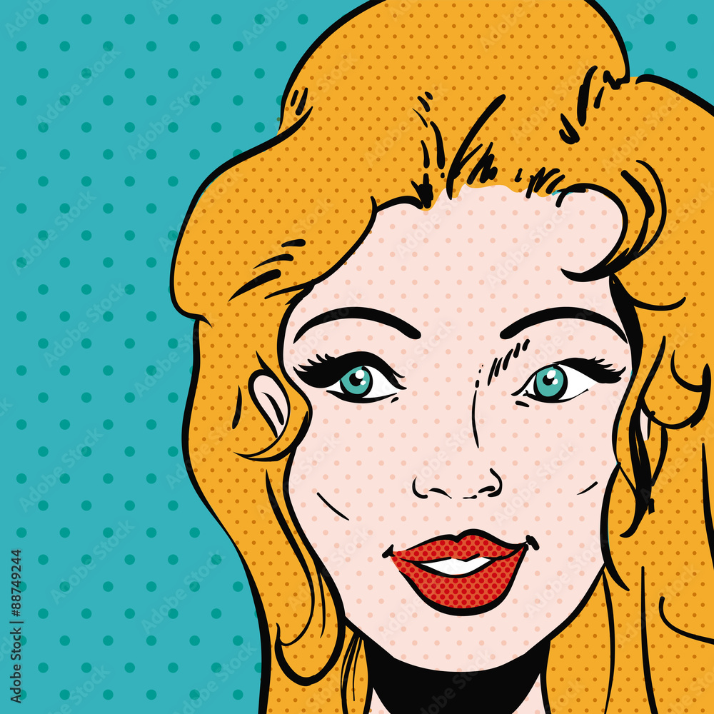 Pop art design. Pop art design.