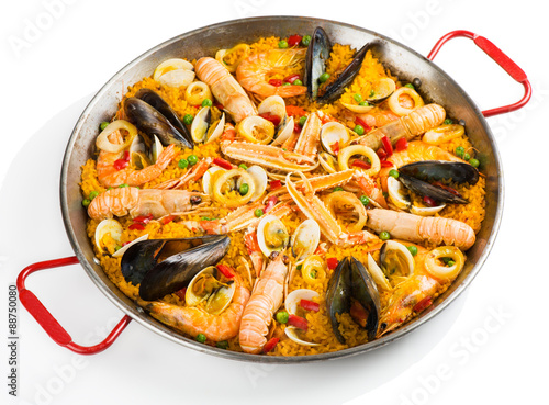 Spanish traditional paella