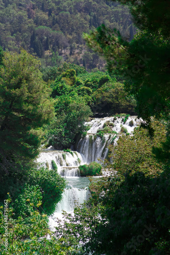 Waterfall in KRKA National Park