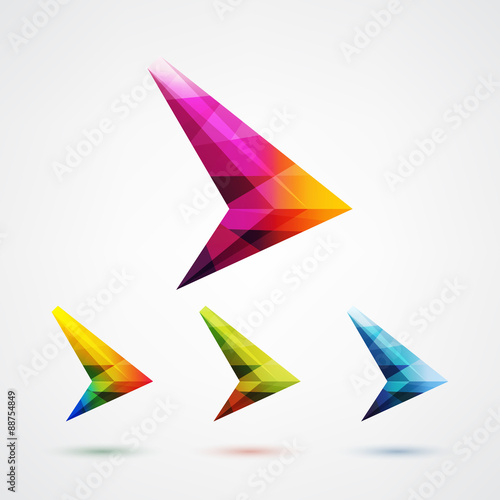 Arrow symbol logo design element. Free Download Arrow symbol logo design element. - GFXLoad