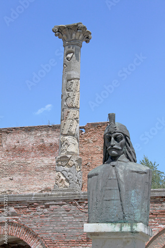 Vlad the Impaler, or Dracula. Bucharest, Romania. photo