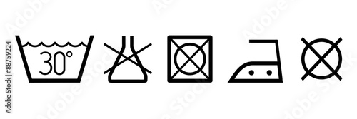 washing symbols