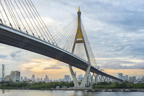 Industry Circle Bridge, Bangkok, Thailand © tonefotografia