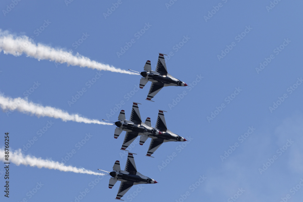 USAF Thunderbirds. USAF Thunderbirds.