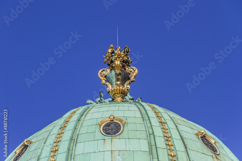 Decorations on Hofburg palace, Vienna; Austria. photo