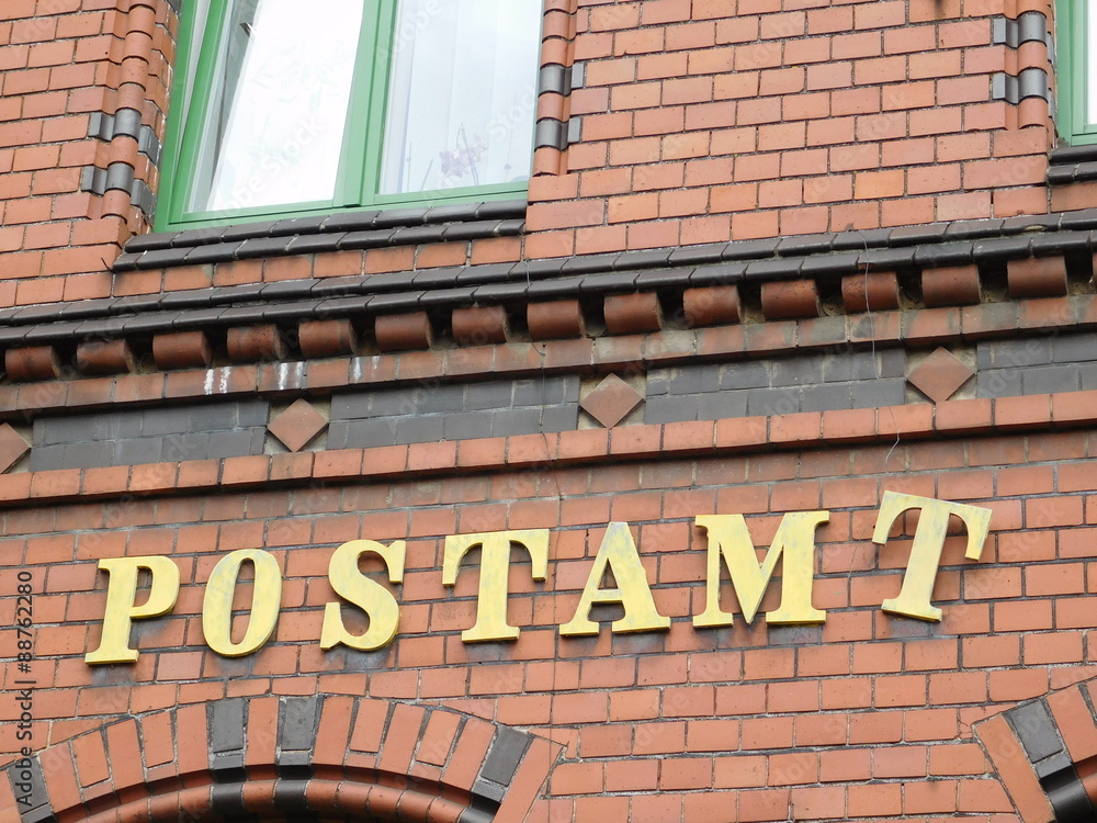 altes Postamt StockFoto Adobe Stock