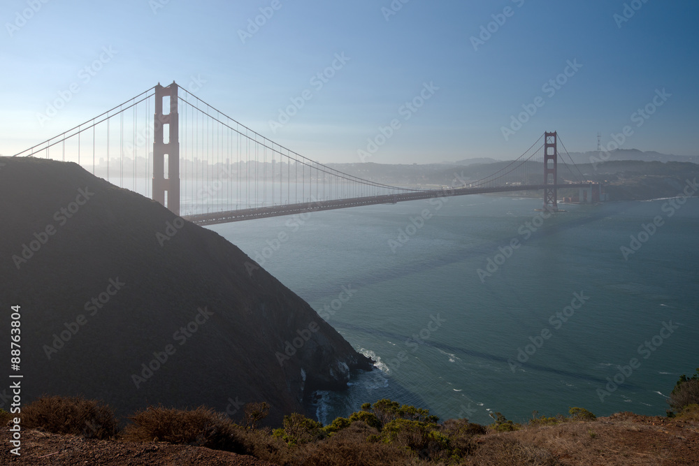 Fototapeta premium Golden Gate Bridge (San Francisco, Kalifornien)