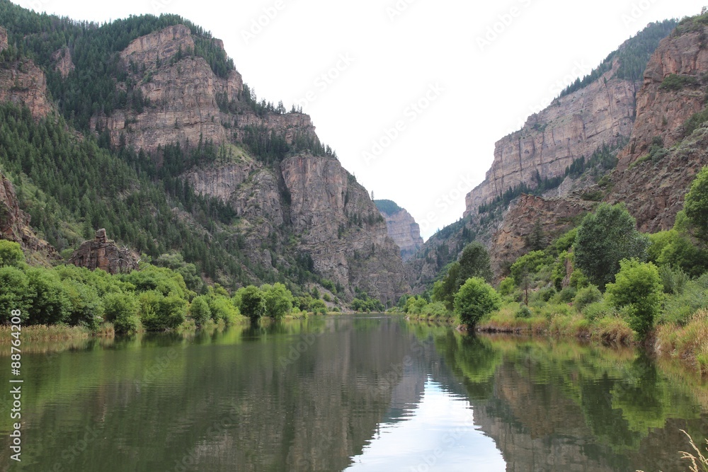 River Valley Between Mountains River Valley Between Mountains