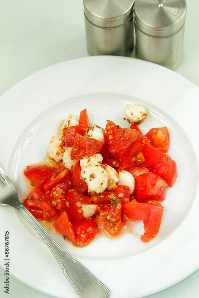salade de tomates et mozzarella 09082015 salade de tomates et mozzarella 09082015