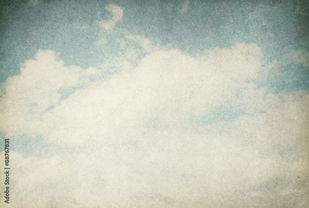 Fototapeta premium retro cloudy sky