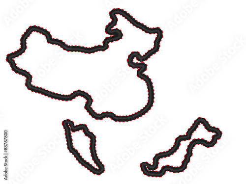Racing Tracks Maps 2 China Malaysia