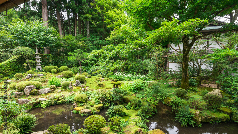 Obraz premium 京都 三千院 聚碧園