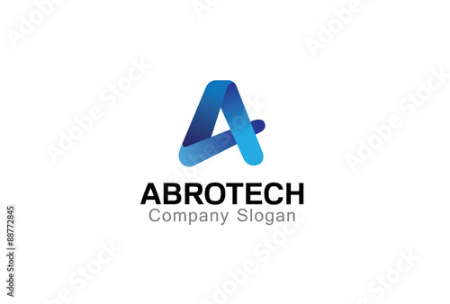 Canvastavla Abrotech Logo template
