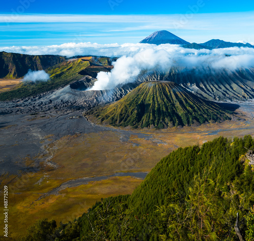 Mount Bromo is an active vulcano located in east Java, Indonesia