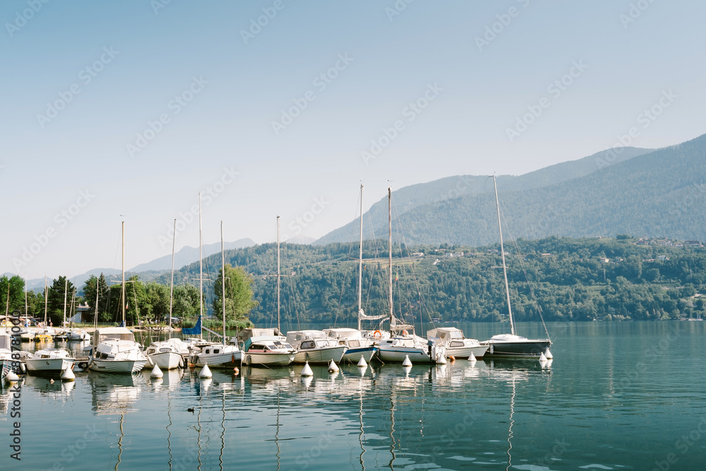 Caldonazzo lake, Trento, Italy