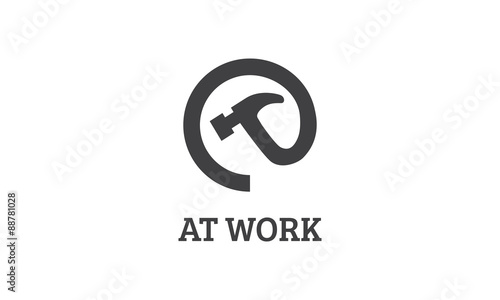 Logo concept "At Work"