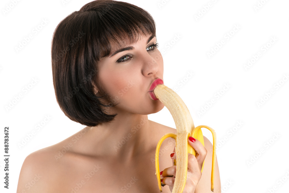 Sexy Eating Banana