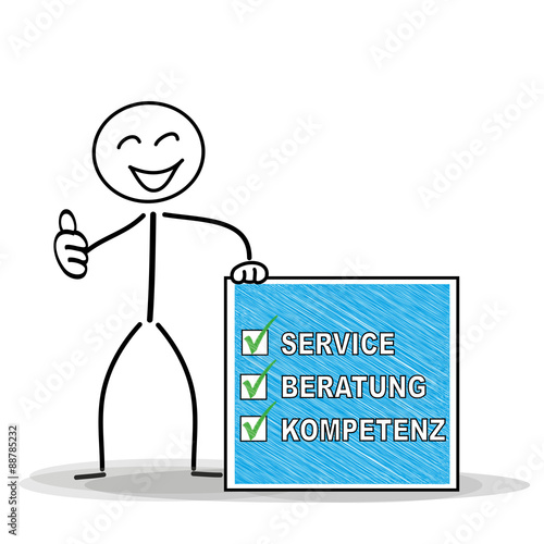 Service, Beratung und Kompetenz