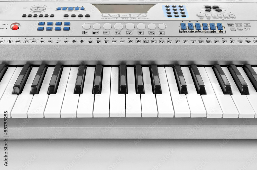Fototapeta premium Synthesizer close up