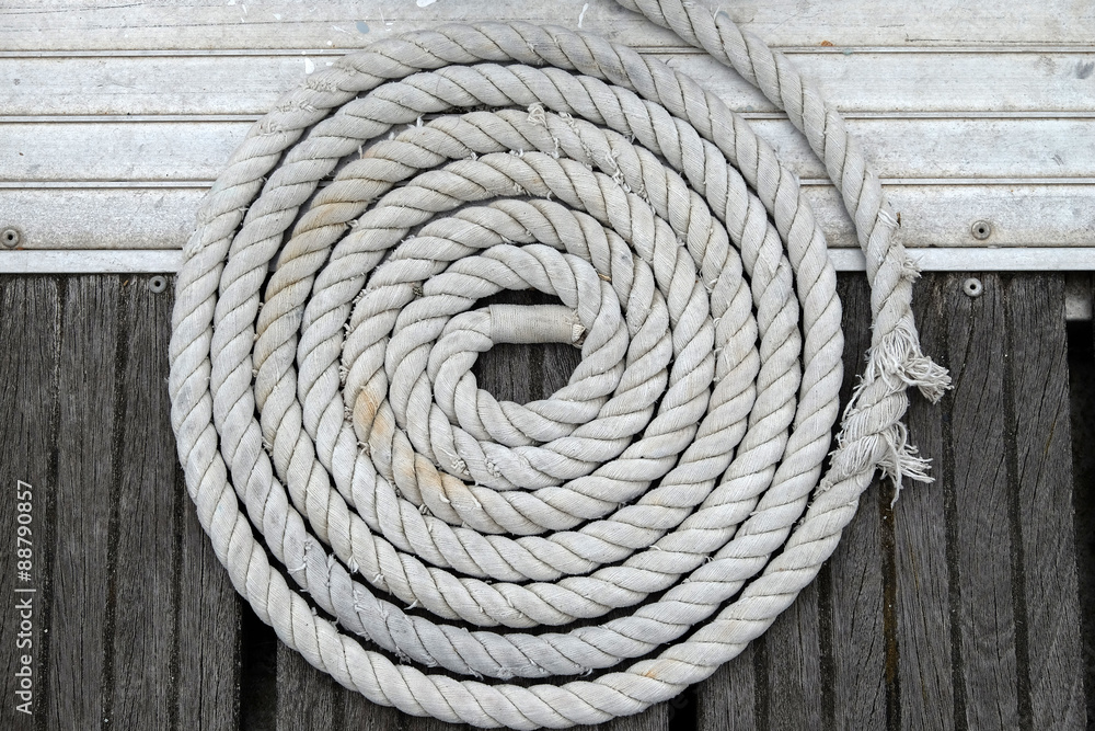 Obraz premium rouleau de cordage