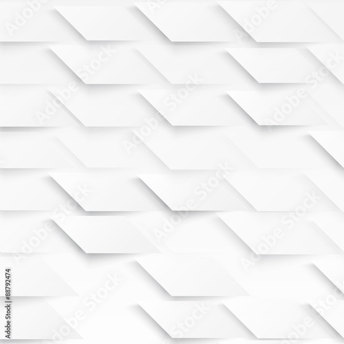 Vector Abstract geometric shape from gray diagonal romb.  photo