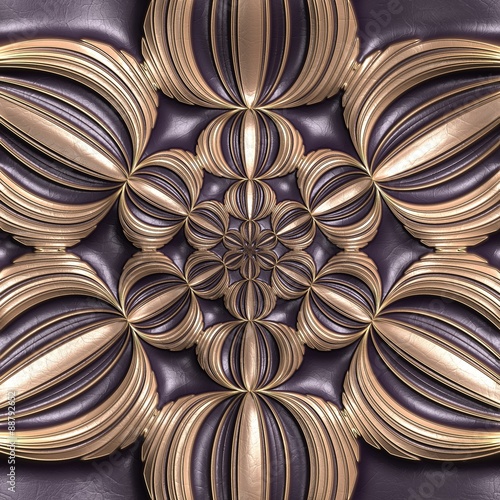 Pattern background leather tile