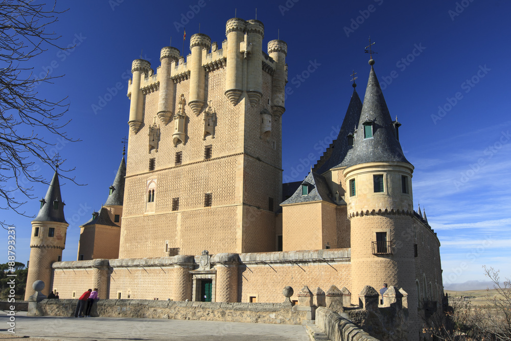 スペイン・セゴビアの白雪姫城アルカサル