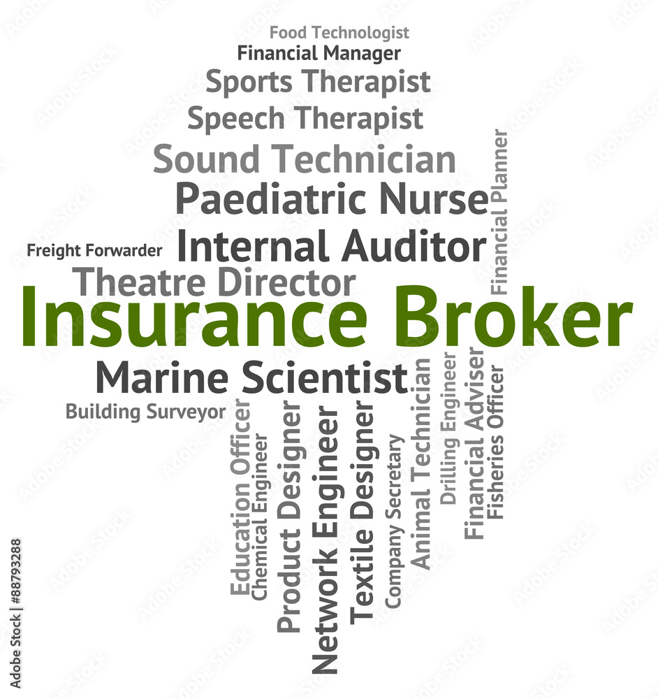 Insurance Broker Indicates Insures Occupation And Trafficker Insurance Broker Indicates Insures Occupation And Trafficker